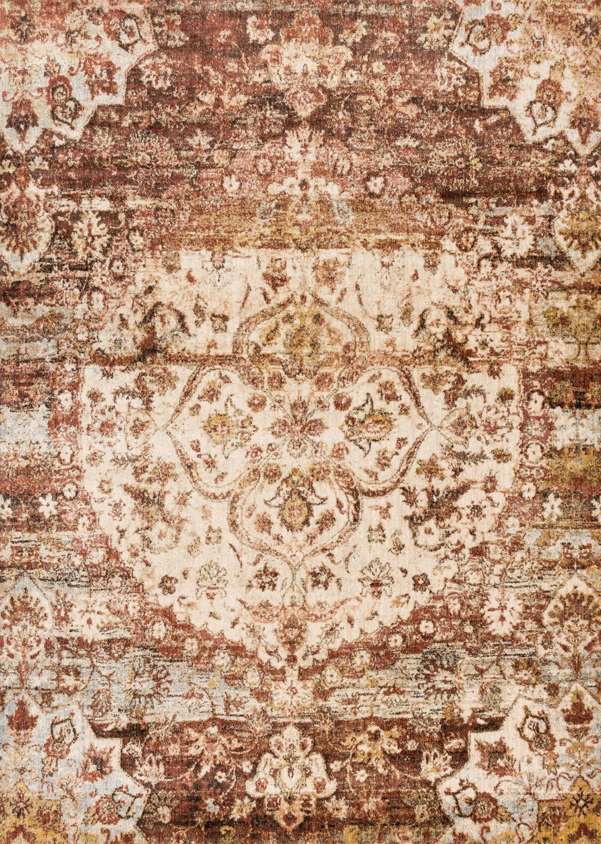 Rust Ivory Rug 12'0 x 15'0 I265