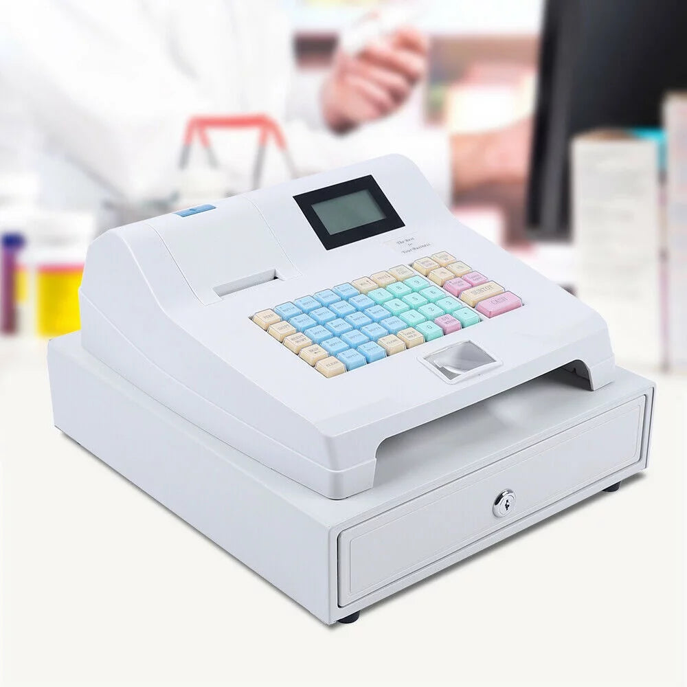 48 Keys LED Display Electronic Cash Register S8986