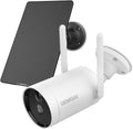 Wireless Solar Powered Rechargeable Battery IP Camera Outdoor Security Camera Surveillance Wi-Fi Cam with Solar Panel M762