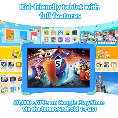 10 inch Android 14 Tablet with Case G6253