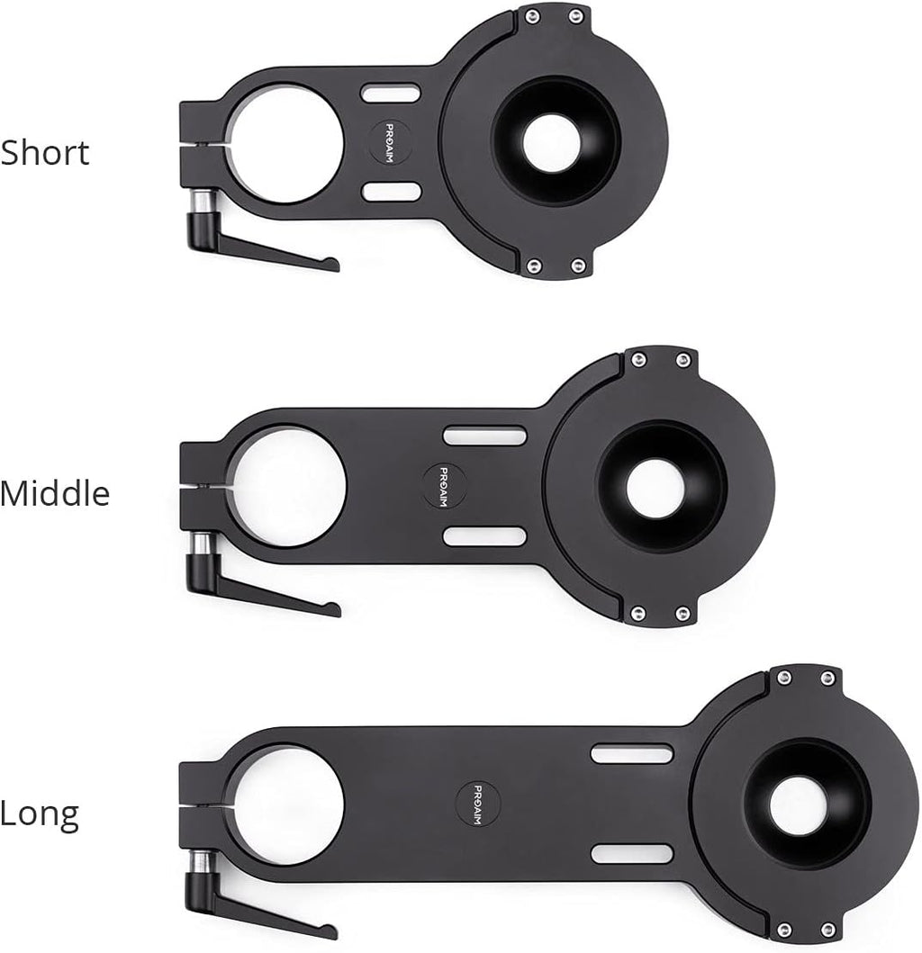 100mm Offset Bowl Adapter Bracket Euro/Elemac Mount Aluminum D656