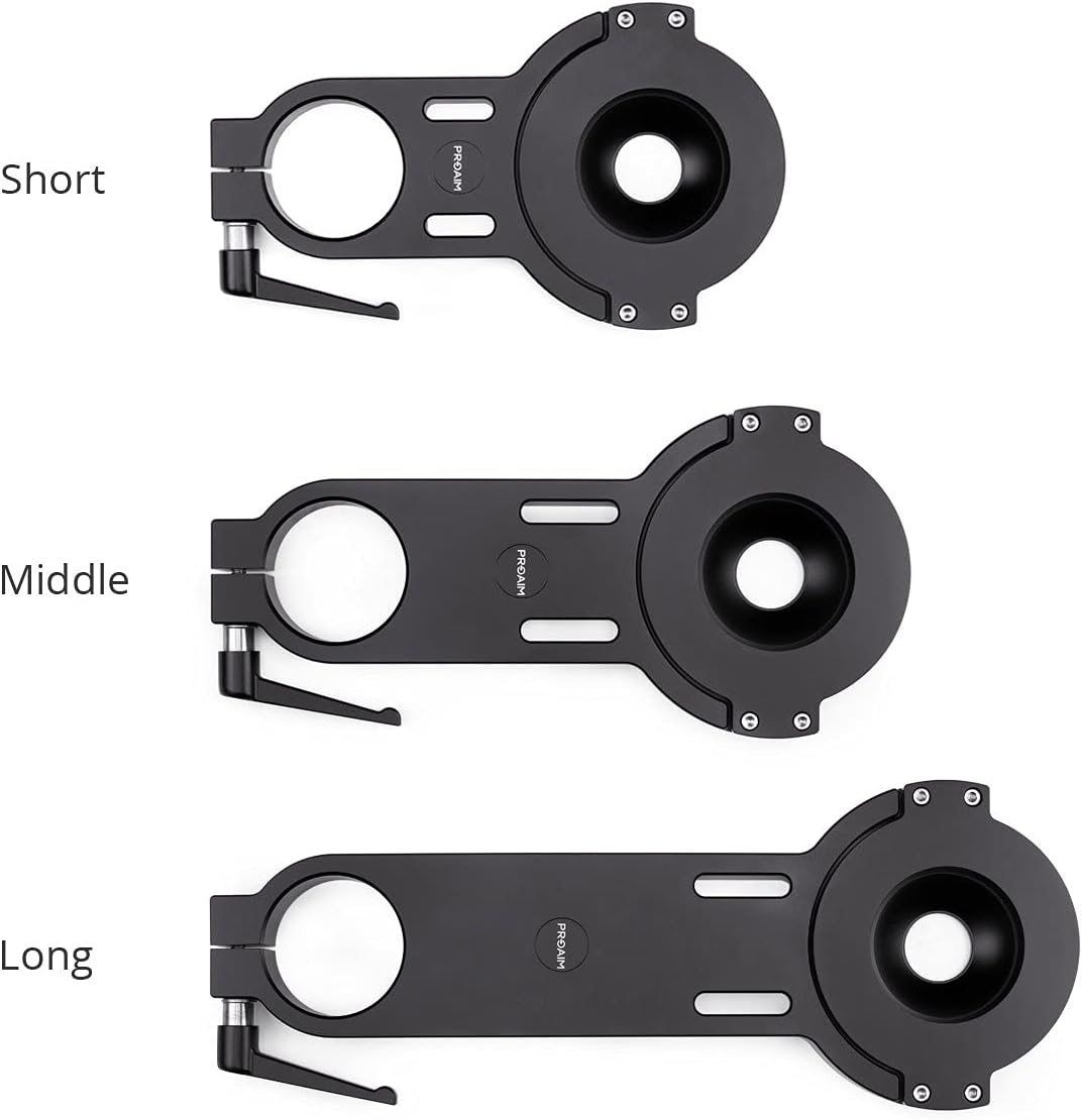 100mm Offset Bowl Adapter Bracket Euro/Elemac Mount Aluminum D656