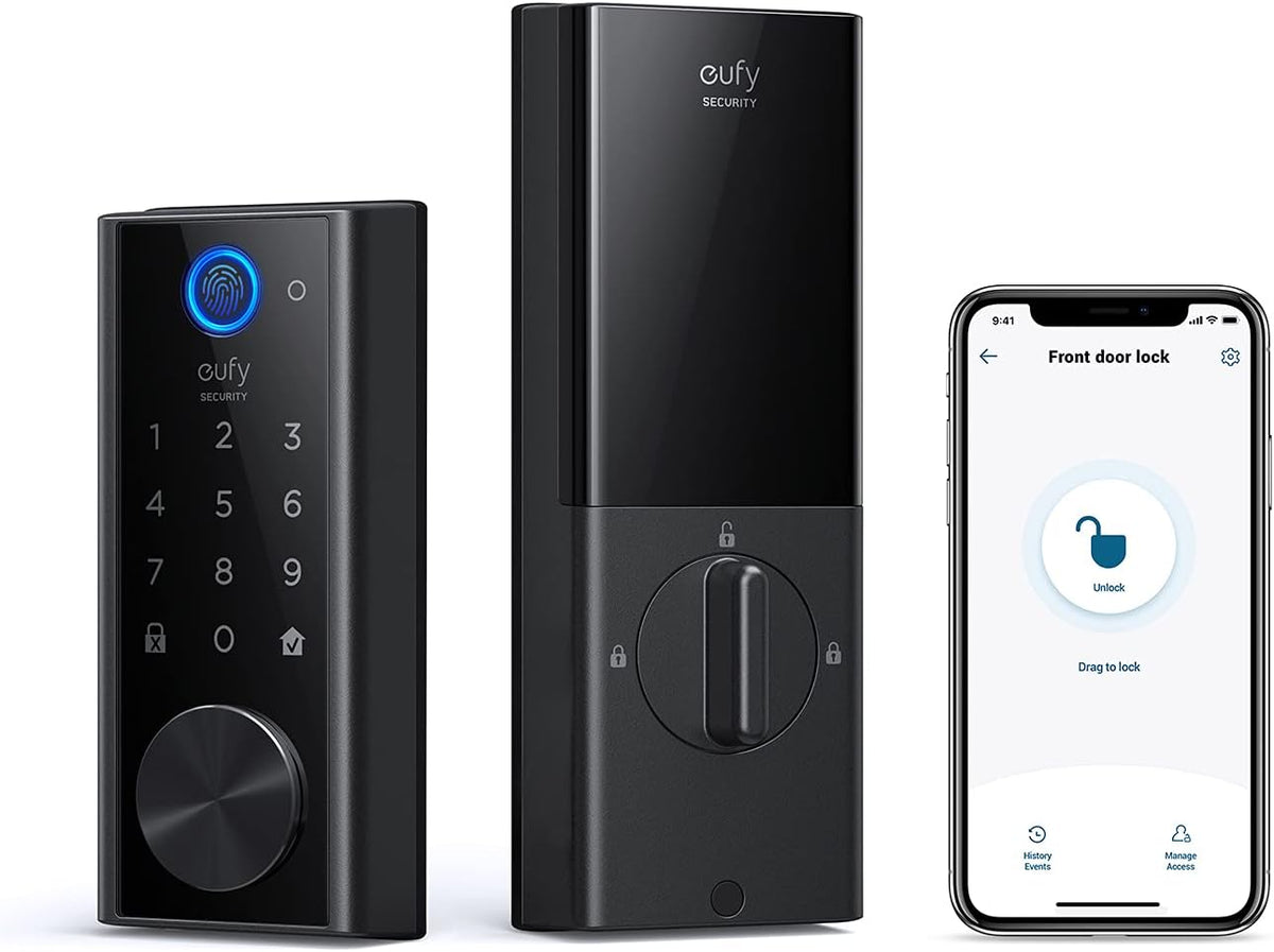 Smart Lock Touch & Wi-Fi Fingerprint Scanner Keyless Entry Door Lock Z55330