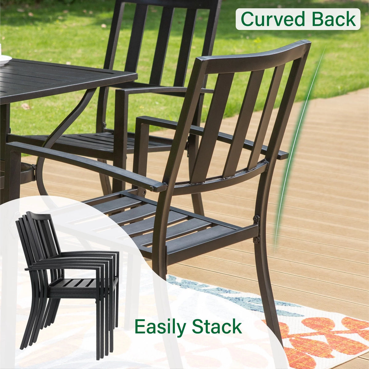 7 Piece Outdoor Patio Dining Set F219809