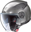 Scratched Chrome Helmet Size L F2158