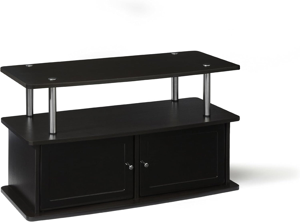 TV Stand with 2 Storage Cabinets and Shelf S4676
