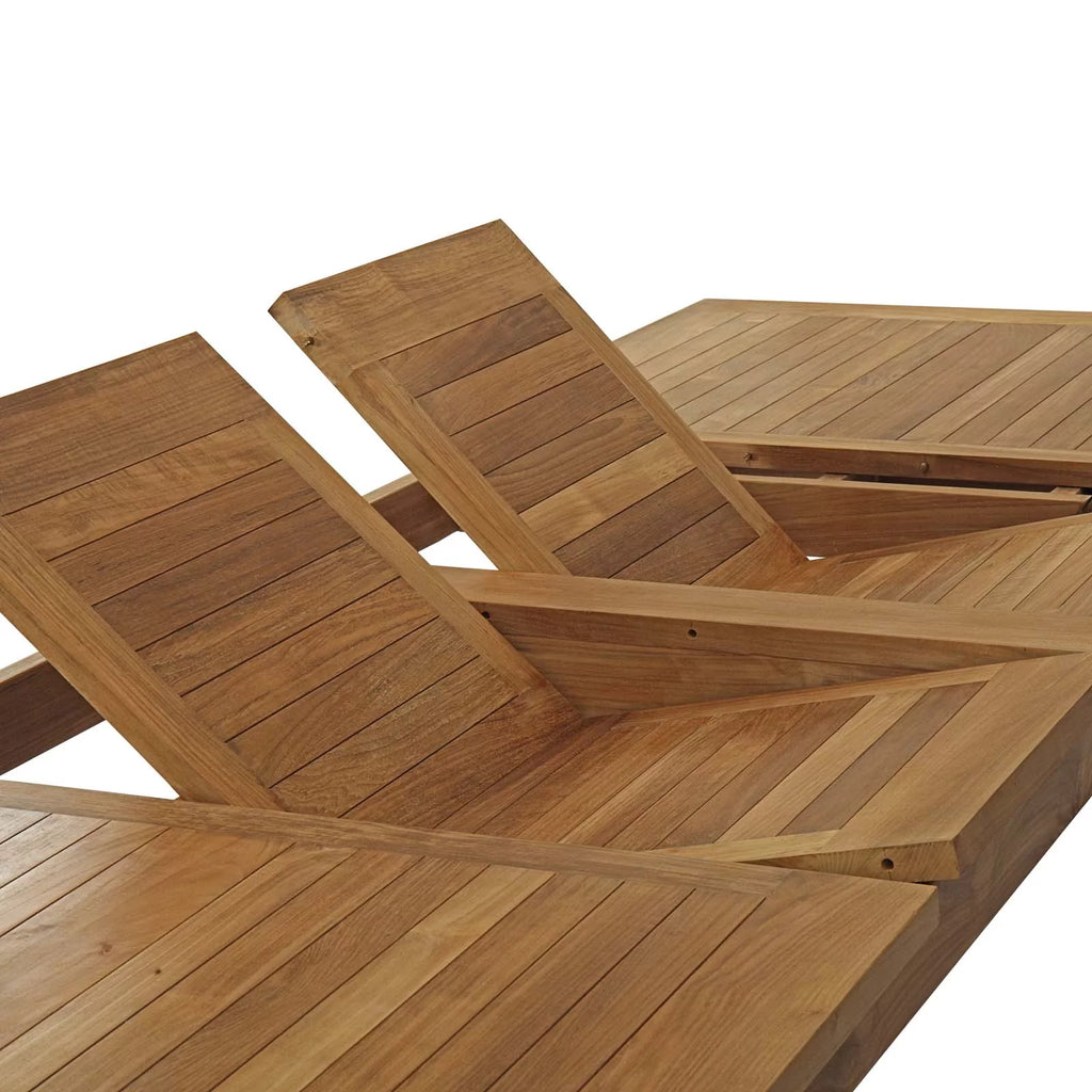 11 Piece Outdoor Patio Teak Dining Set J3598