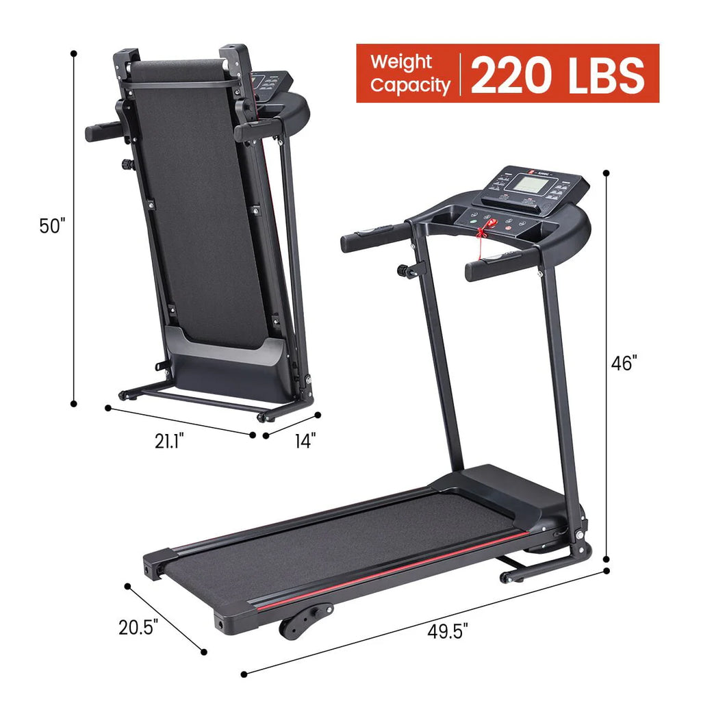 2.5HP Folding Incline Electric Treadmill I777