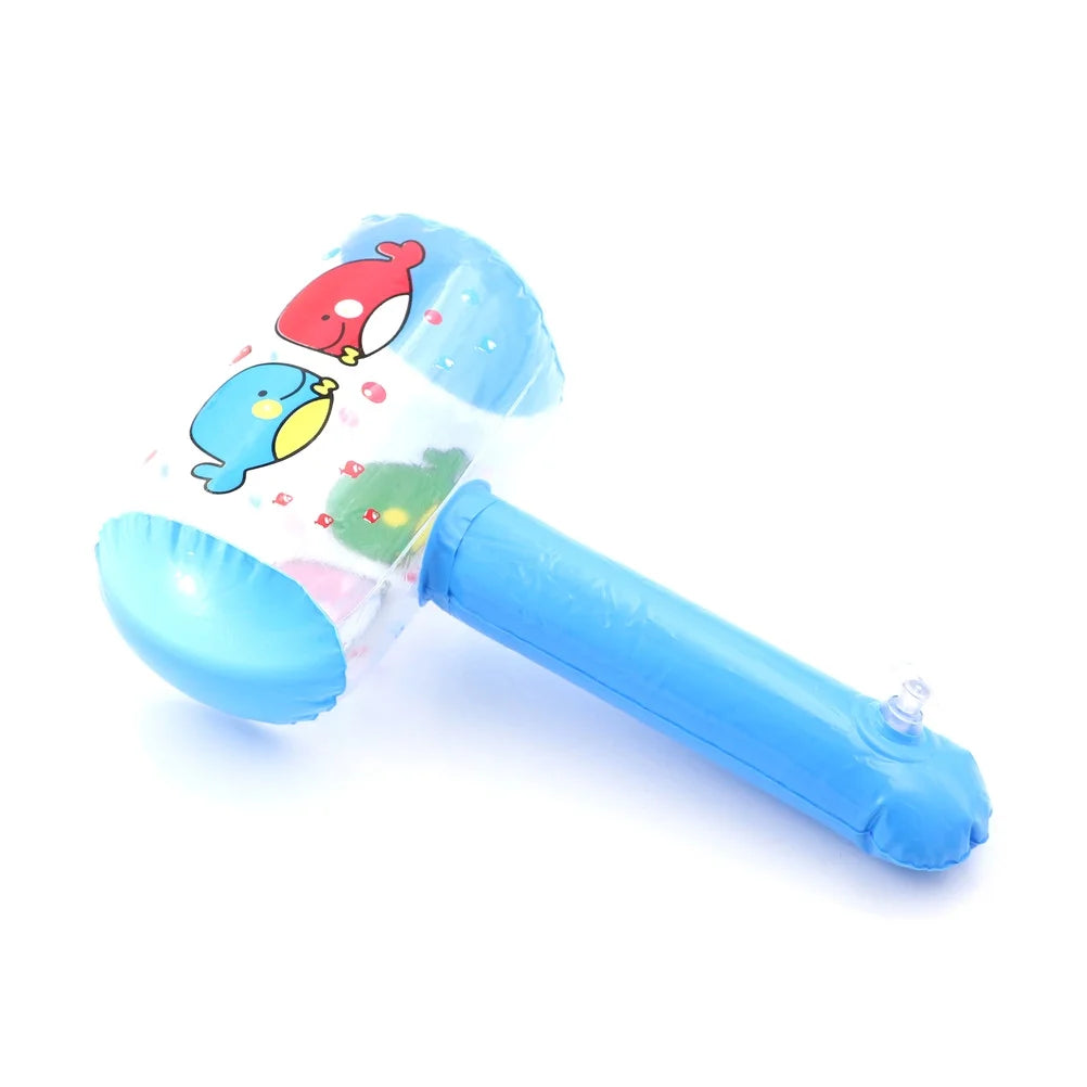Cartoon Inflatable Hammer With Bell Kids Blow Up Toys B749