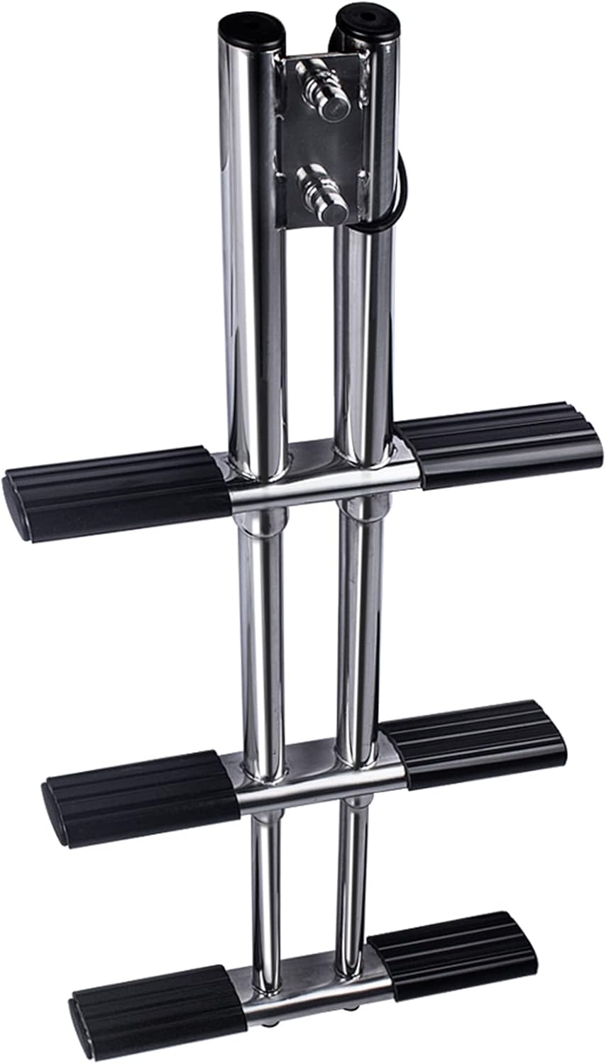 Telescopic Stainless Steel 3 Step Dive Boat Ladder H198