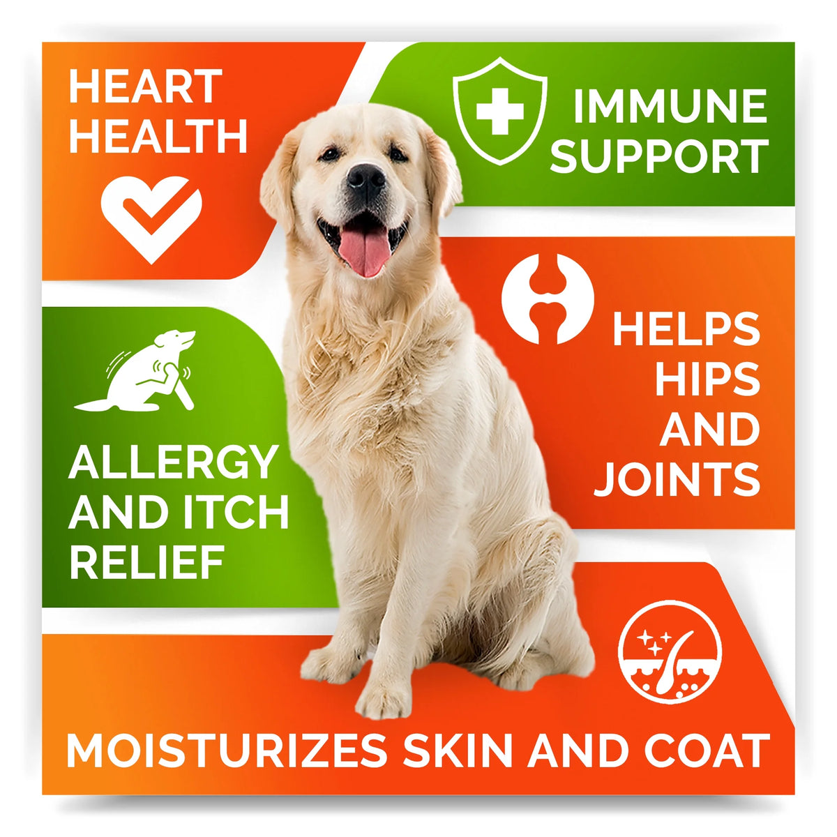 180 Chews Fish Oil Omega 3 Dog Treats R41717
