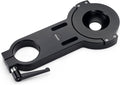 100mm Offset Bowl Adapter Bracket Euro/Elemac Mount Aluminum D656