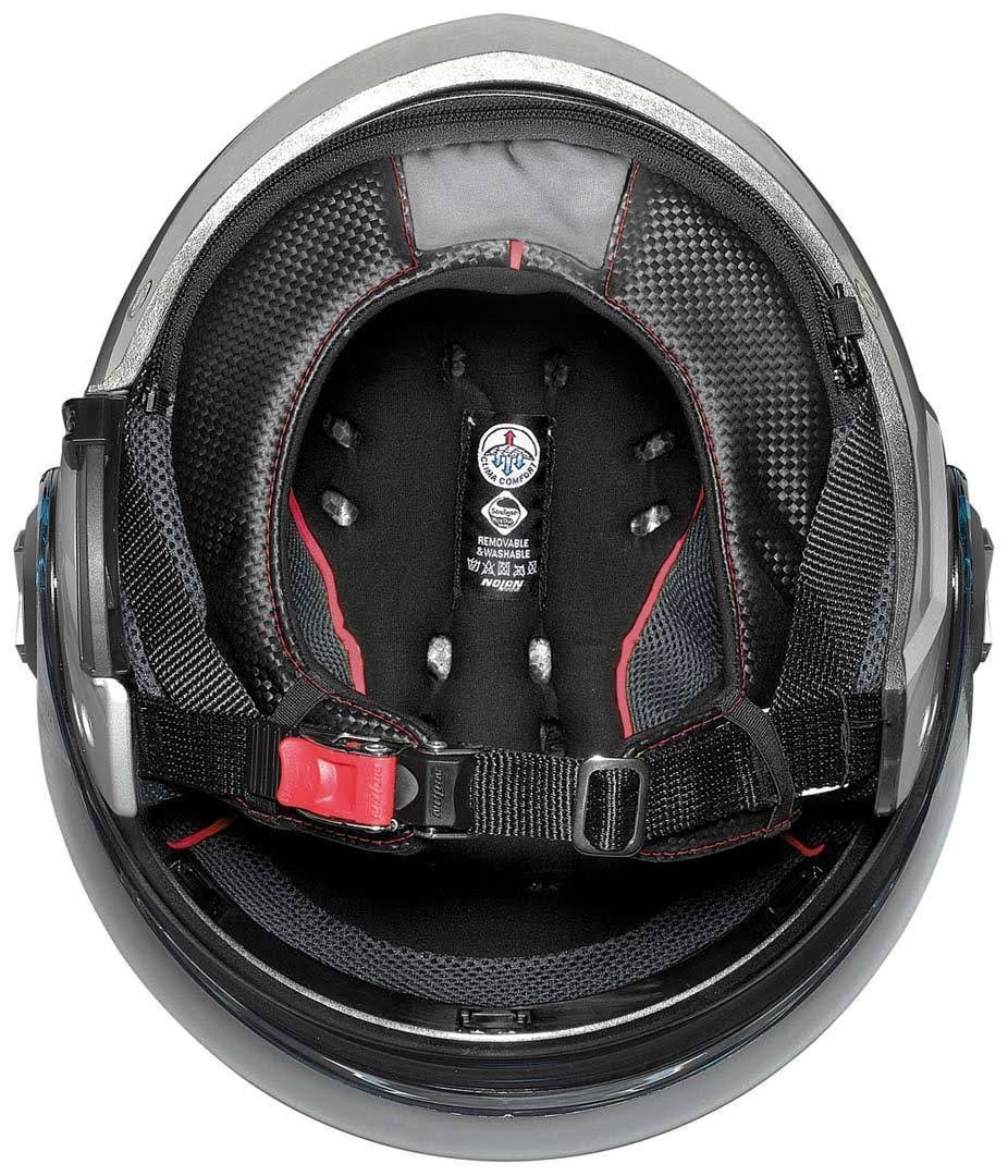 Scratched Chrome Helmet Size L F2158