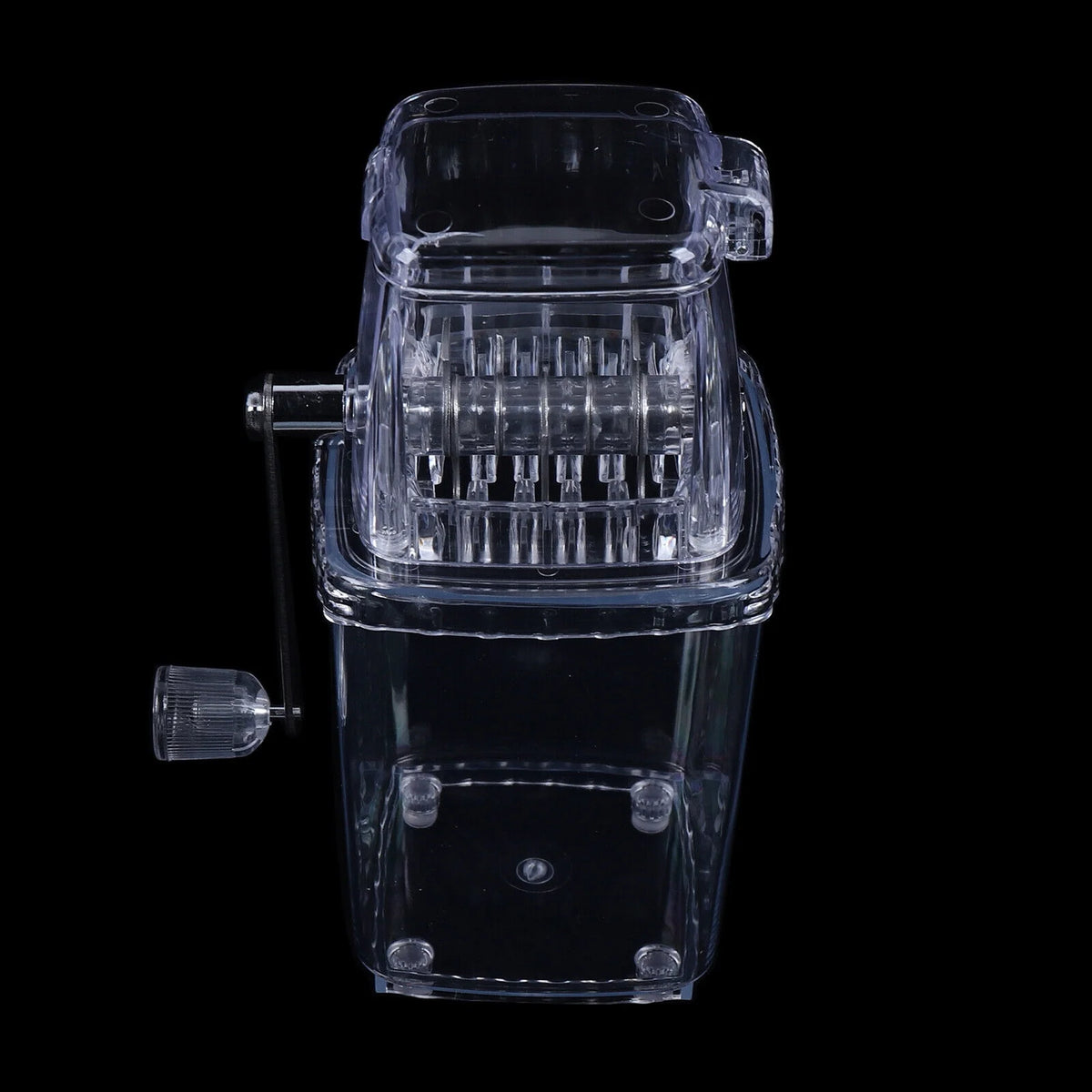 Manual Ice Shaver Ice Crusher Snow Cone Maker O49687
