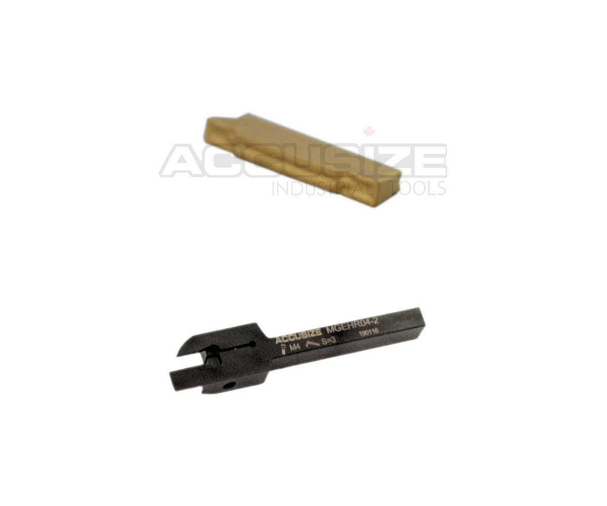 1/4 x 3/8'' Cut-Off Holder with 10 Carbide Inserts Q7376