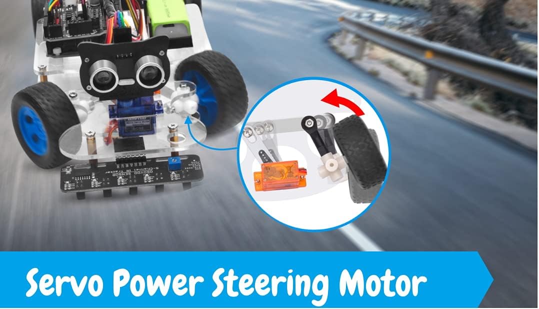 DIY Robot Car Kit with WiFi Bluetooth O247