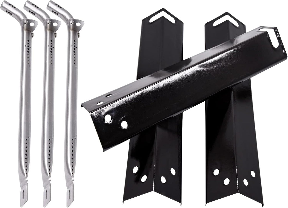 3-PACK Grill Heat Plates and Burner Tubes T134345