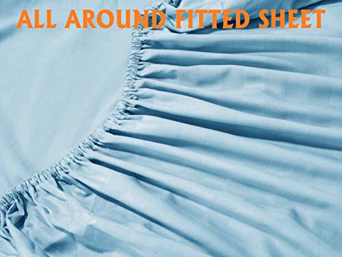 6-Piece Queen Silver Microfiber Sheet Set Z48951