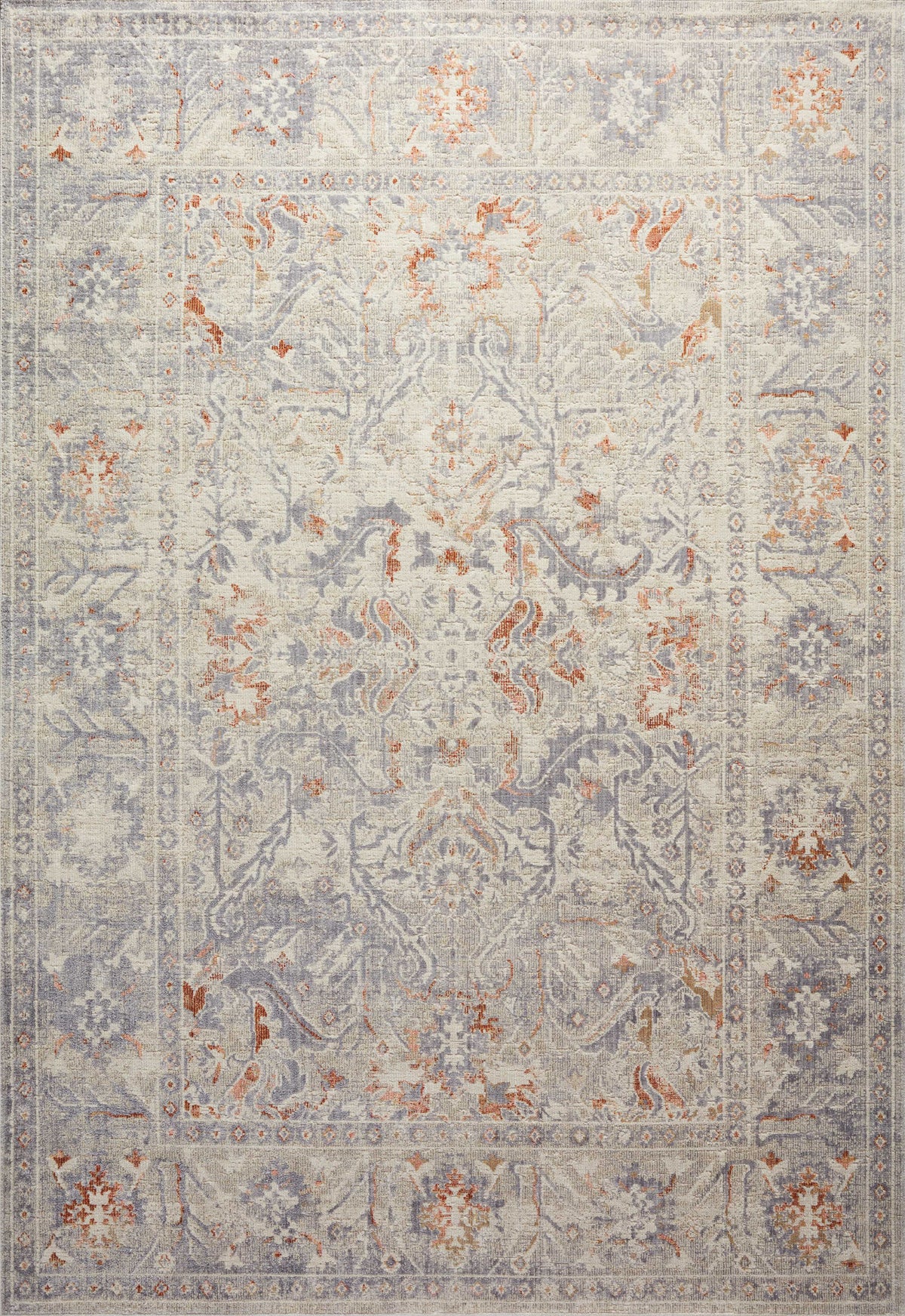 Oatmeal Lavender Rug M2885