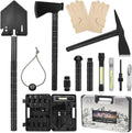 Survival Shovel Axe Kit with Hard Carrying Case Z326799