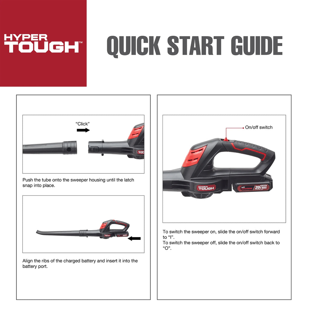 Cordless 130 mph Leaf Sweeper U70964