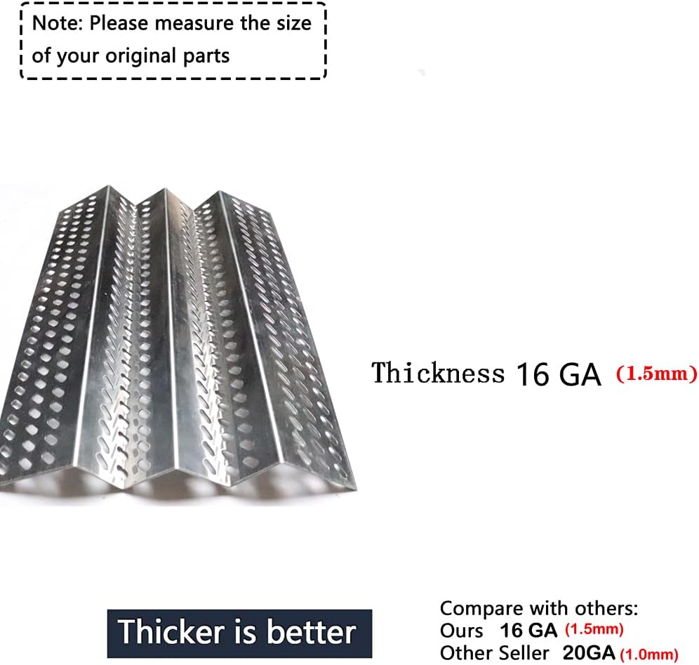 16GA Heat Plate Burner and Burner Electrode Replacement for Grills H554069