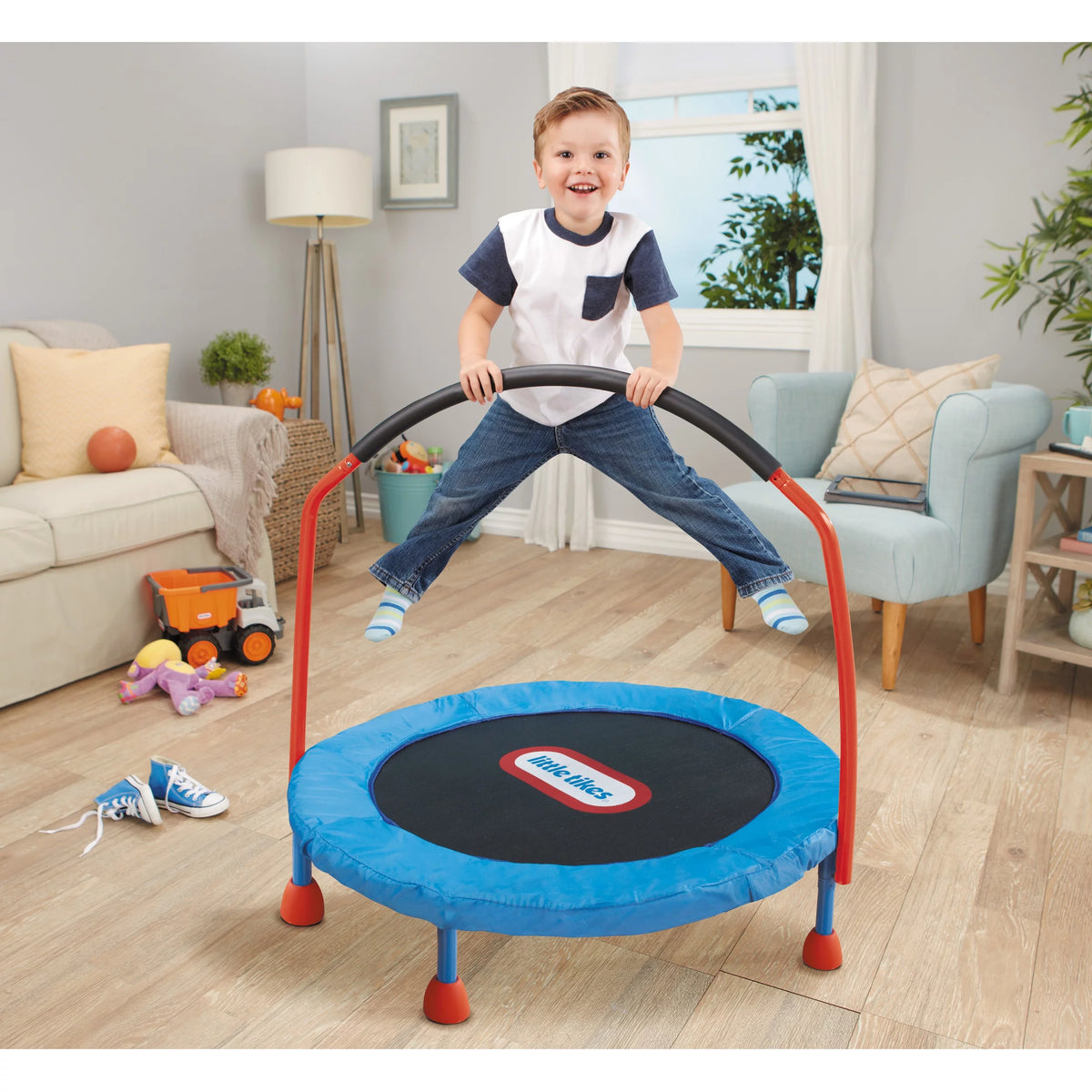 3-Foot Trampoline with Hand Rail D37065