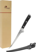 7-In Fish Fillet Knife with Leather Sheath H2761