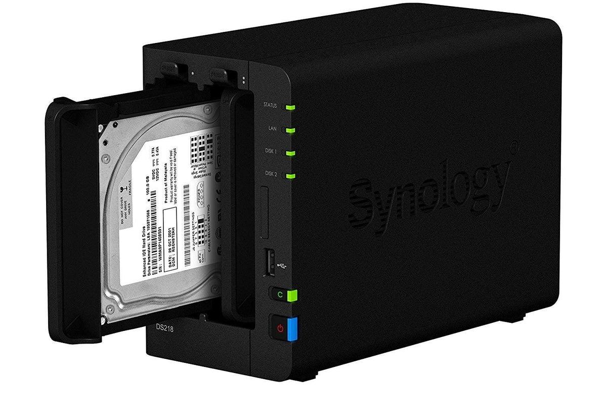 2-Bay Diskless NAS Server SATA 6Gb/s K236