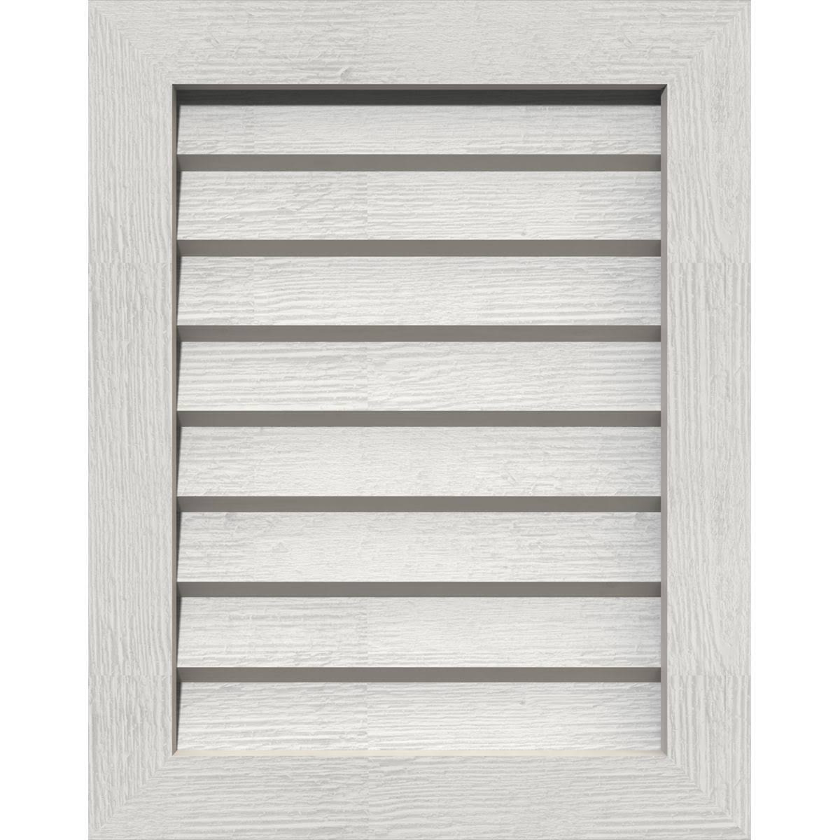 Primed Non-Functional Vertical Gable Vent S411806