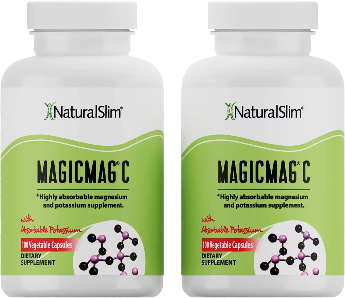 2-Pack Magnesium Citrate Capsules with Potassium, 100 Ct X60591