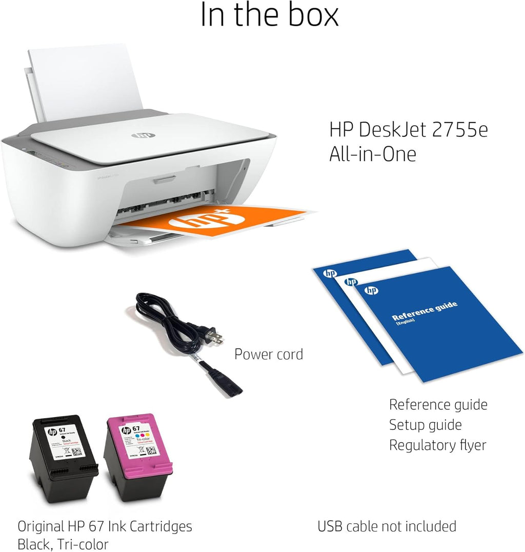 Wireless Inkjet All-in-One Color Printer with HDMI Cable G95562
