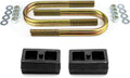 2 Rear Lift Kit For 2002-2008 Dodge Ram 1500 4X4 with Cast Steel Blocks and U-bolts X5247