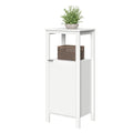 Single Door Floor Cabinet White Y362272