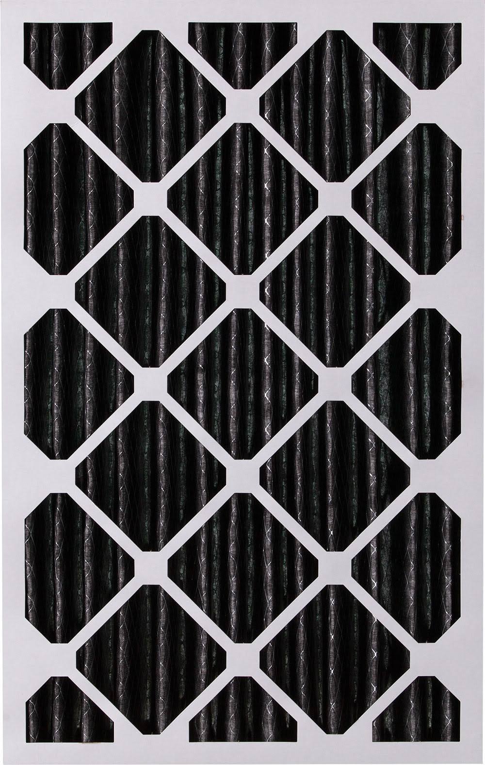 20x25x4 MERV 12 Pleated Carbon Air Filters 6 Pack K9242