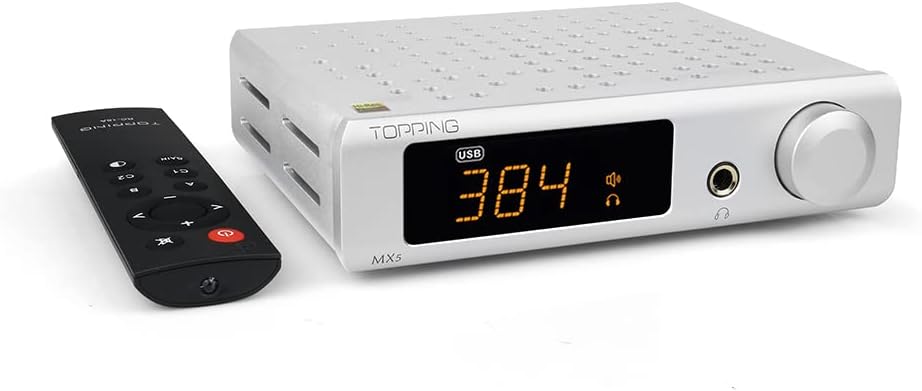 Black Desktop DAC Headphone Amplifier R492582