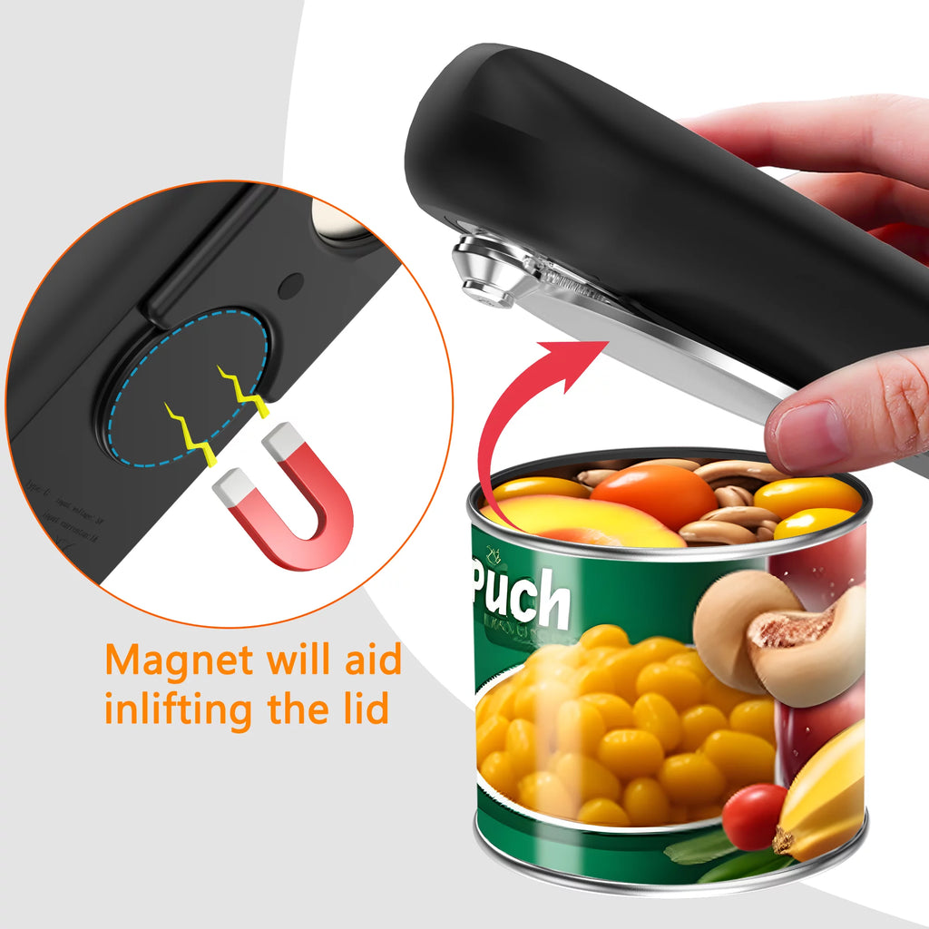 Rechargeable Electric Handheld Can Opener F705989