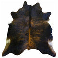 Large Black Brindle Cowhide N3102