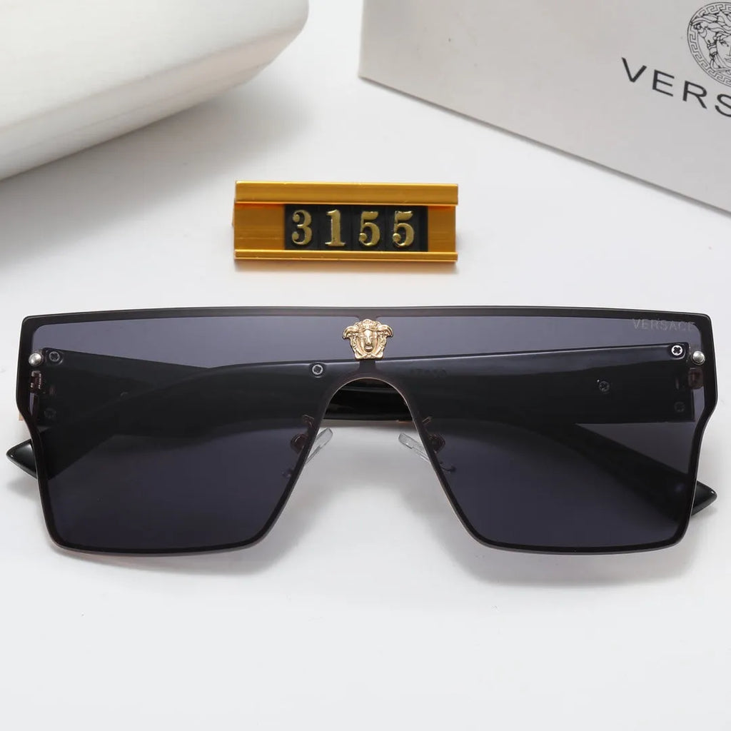 Square Inner Frame One-Piece Polarized Sunglasses P62135