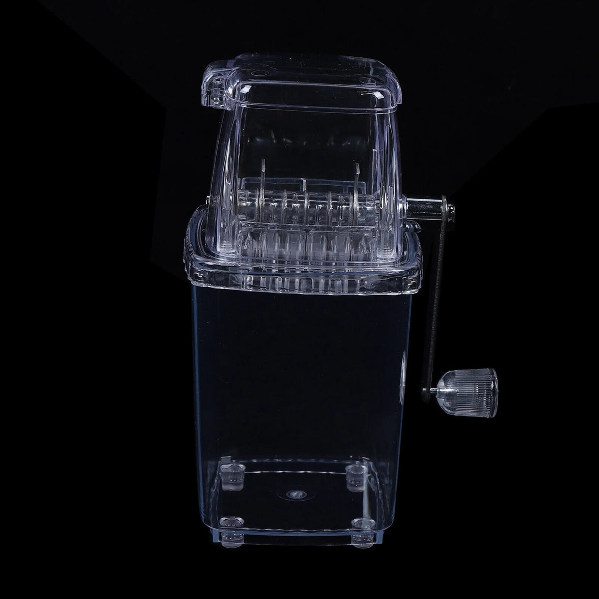 Manual Ice Shaver Ice Crusher Snow Cone Maker O49687