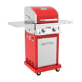 2-Burner Propane Gas Grill with 2 Foldable Shelves E11578