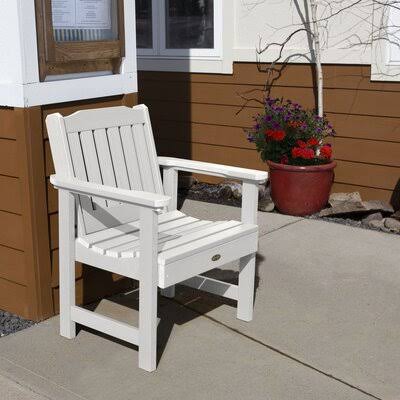 White Patio Dining Armchair Z959