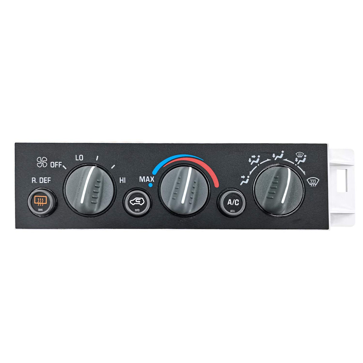 Climate Control Module with Rear Window Defogger Switch X371731