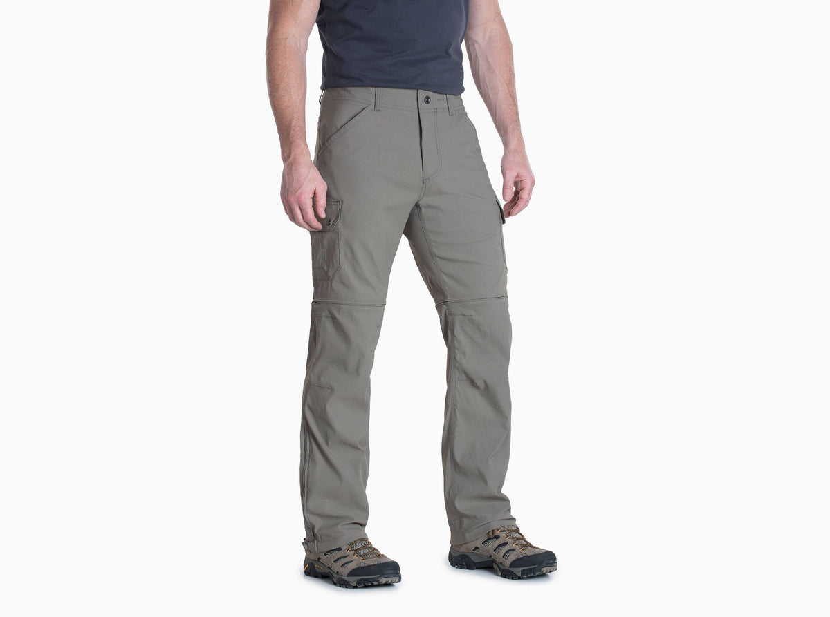Khaki Men's Convertible Cargo Pants X58689