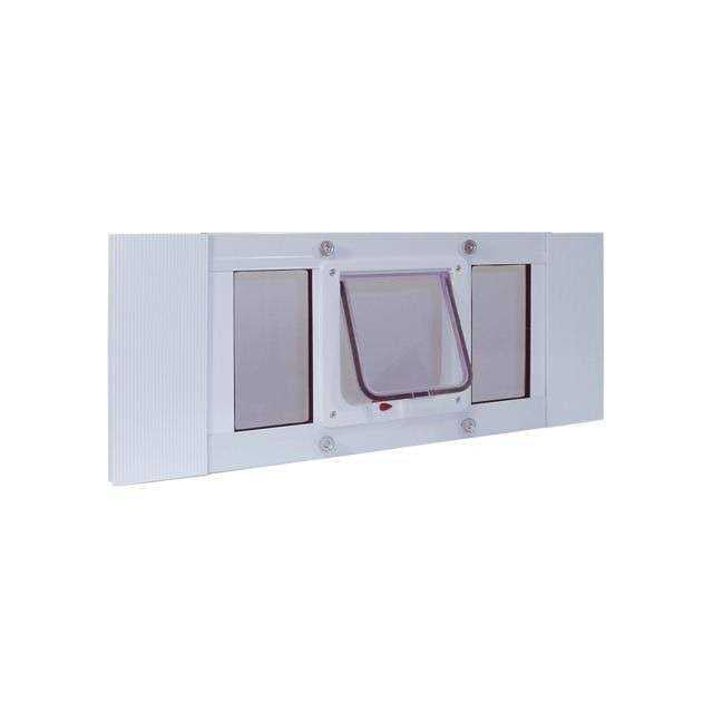 Aluminum Sash Cat Flap Pet Door Y7102