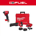 18-Volt Lithium-Ion Brushless Cordless Reciprocating Saw Kit with Hex Impact Driver C61836