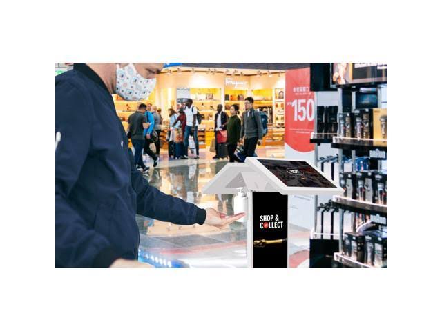 Dual Enclosure Kiosk Stand for 2 Tablets Q4060