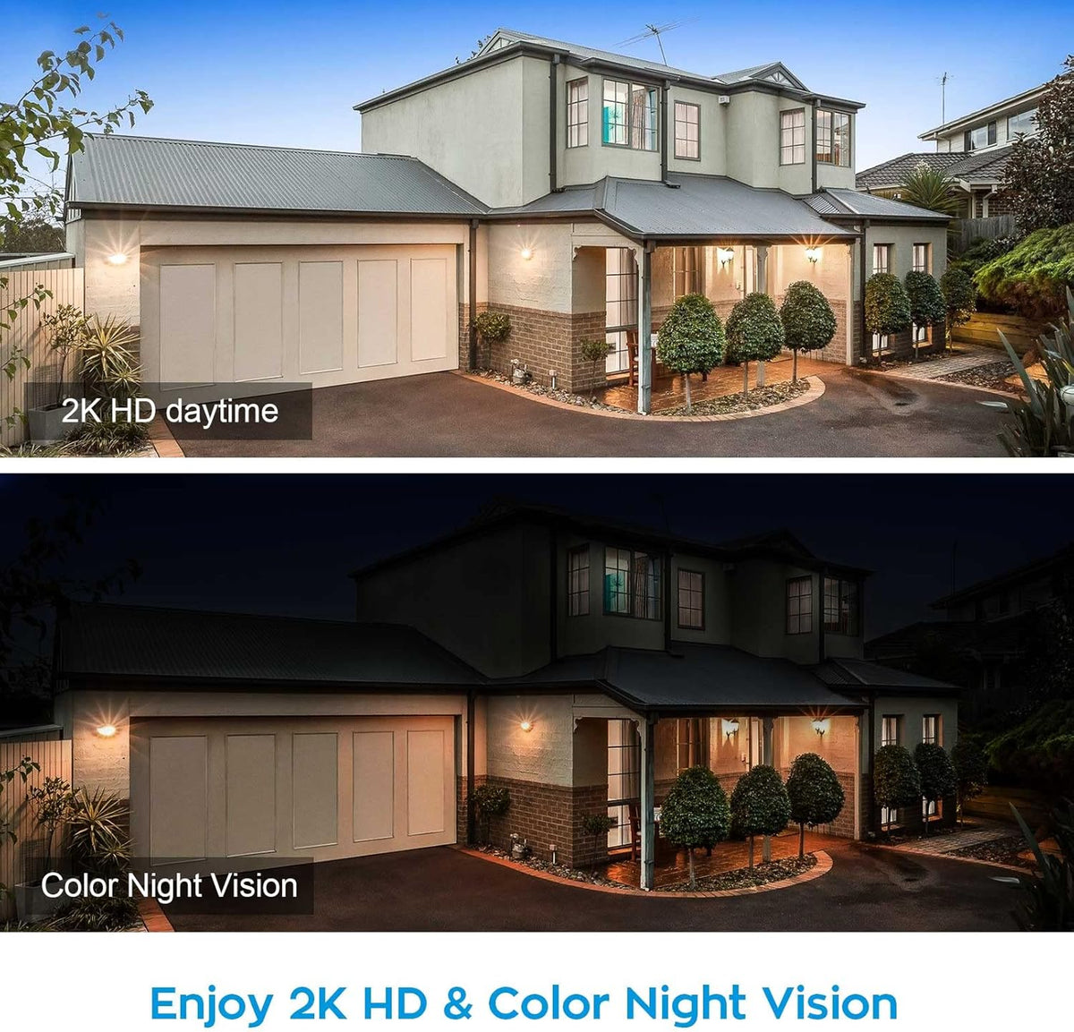 2K Wireless Security Camera Outdoor with Color Night Vision Z972