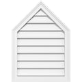 Peaked Top Surface Mount PVC Gable Vent Z664752