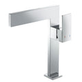 Tall Single Handle 1 Hole Solid Brass Bathroom Sink Faucet W88631